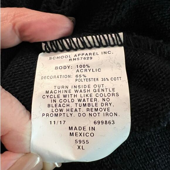 NWT Vintage A+ Men's Commando Military School Knit Uniform Sweater Size XL - Picture 5 of 7